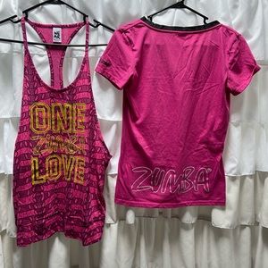 Zumba Tank Top and T-Shirt